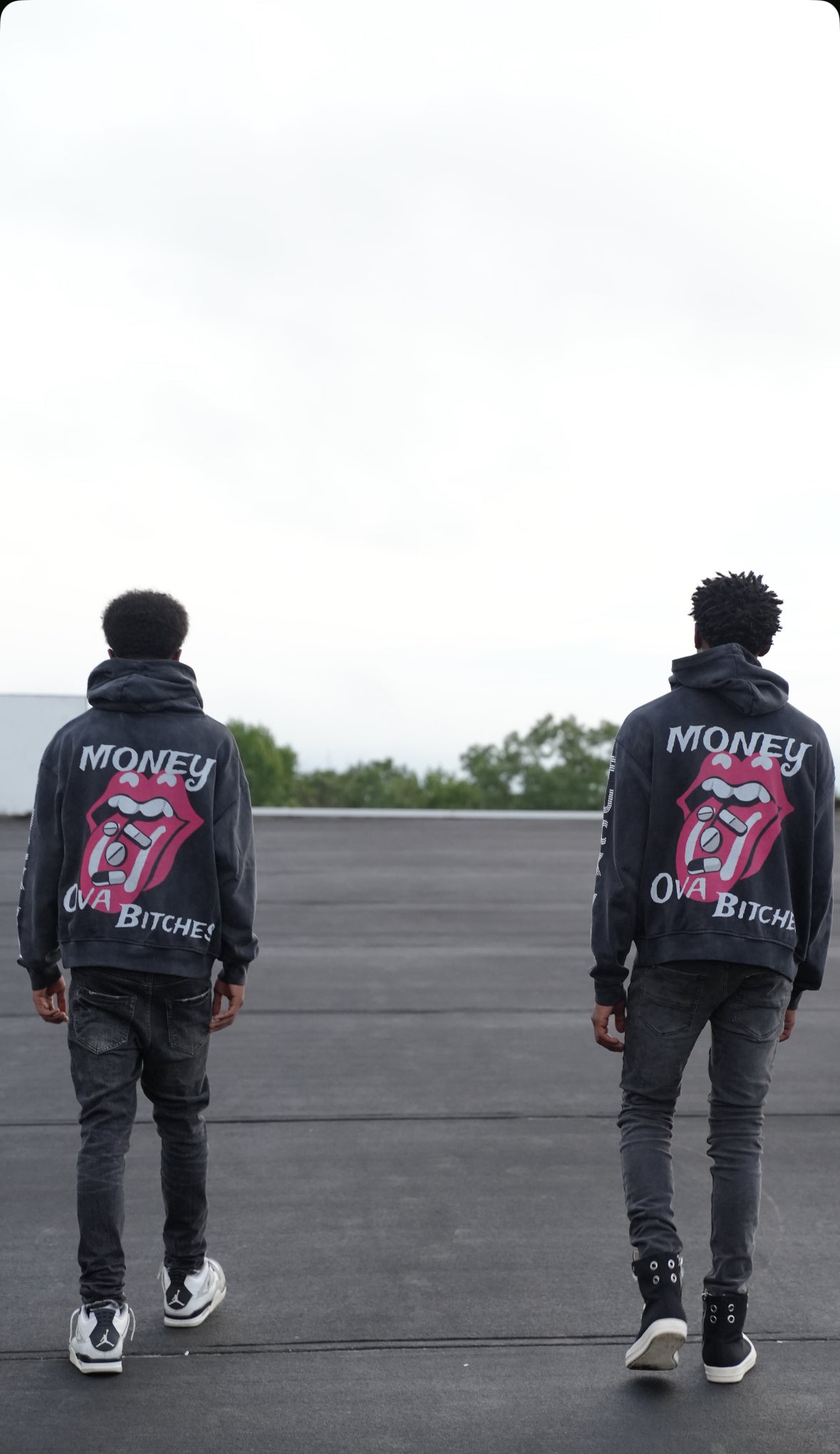 Mob Rhinestone Hoodie